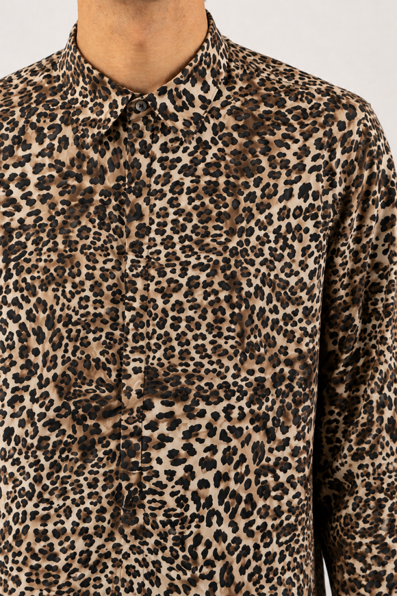  Caftano Leopard Pelinga Uomo Beige - 6
