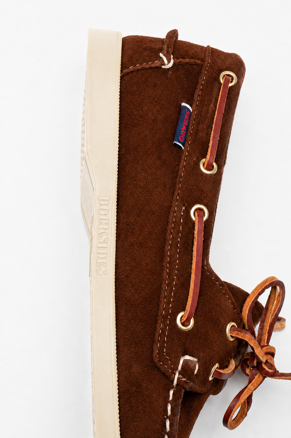  Docksides Portland Artisan Sebago Uomo Marrone - 5