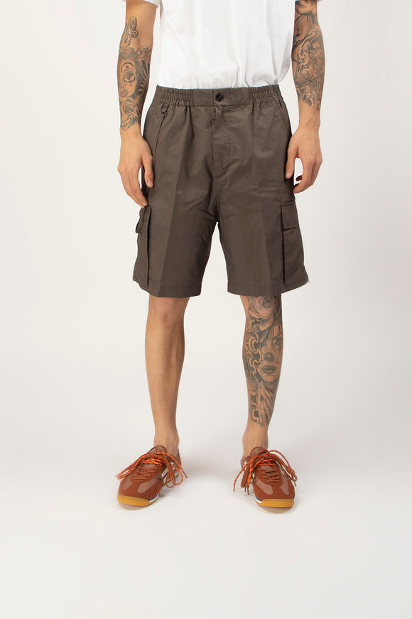 Bermuda Tasca Raso Covert Uomo Marrone - 2