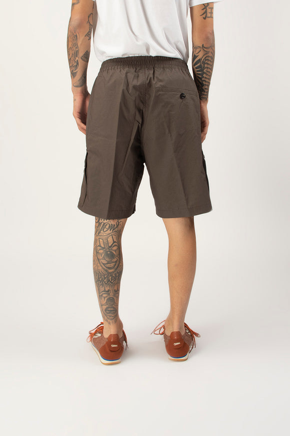  Bermuda Tasca Raso Covert Uomo Marrone - 5