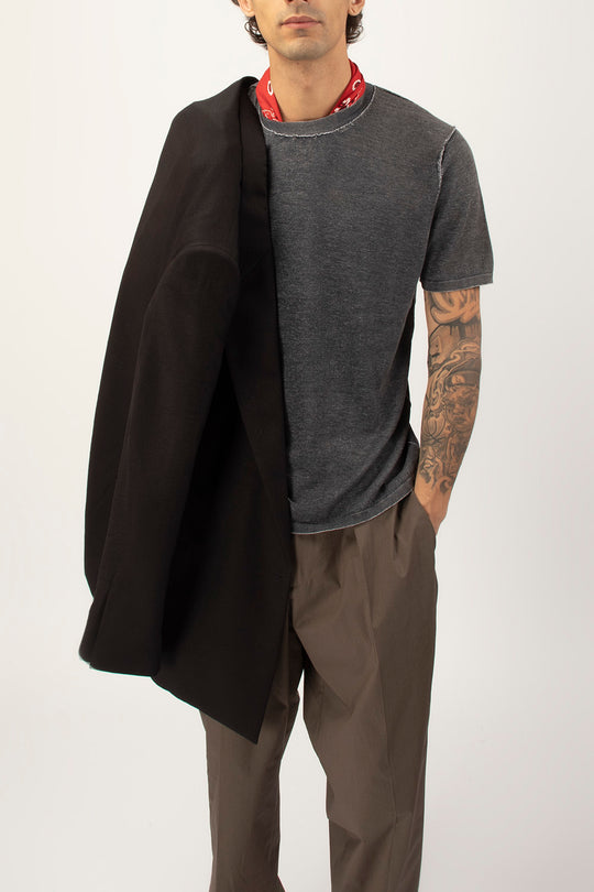 T-Shirt in Maglia