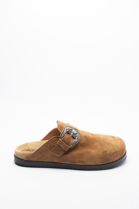  Sabot Metal Damy Uomo Beige - 1