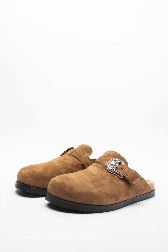  Sabot Metal Damy Uomo Beige - 4