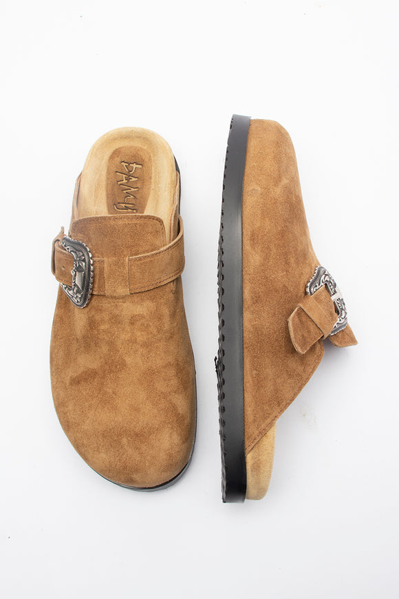  Sabot Metal Damy Uomo Beige - 3