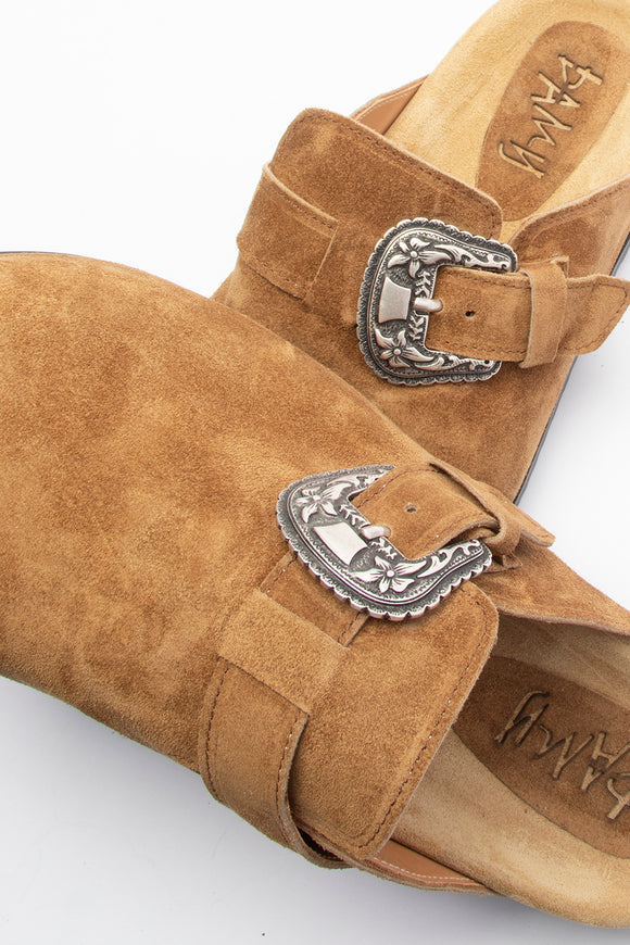  Sabot Metal Damy Uomo Beige - 2