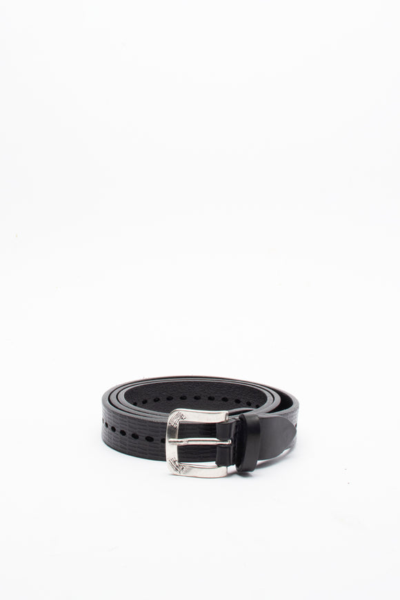  Cintura Laserata Ciano Uomo Nero - 1