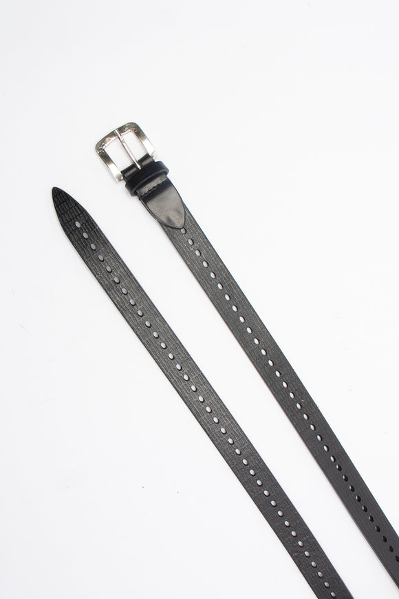  Cintura Laserata Ciano Uomo Nero - 2