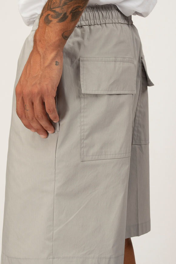  Bermuda Leo In Tela Be Able Uomo Grigio - 6