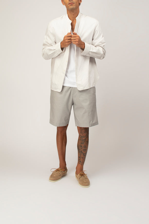  Bermuda Leo In Tela Be Able Uomo Grigio - 3