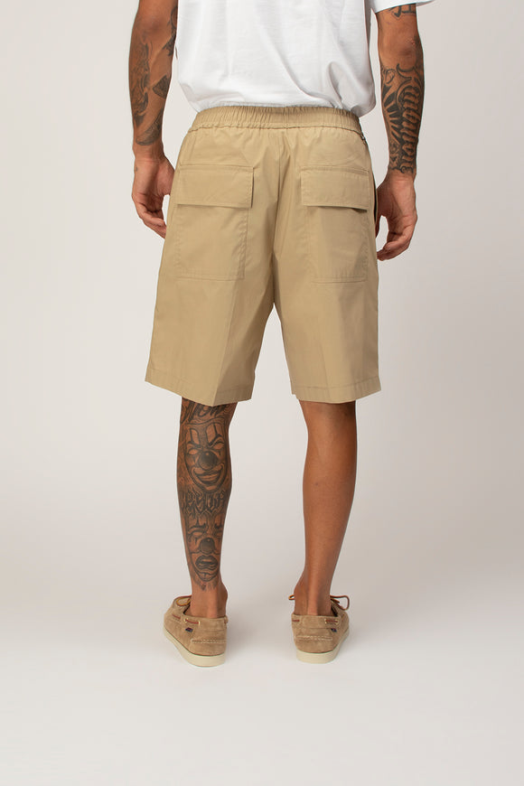 Bermuda Leo In Tela Be Able Uomo Beige - 5