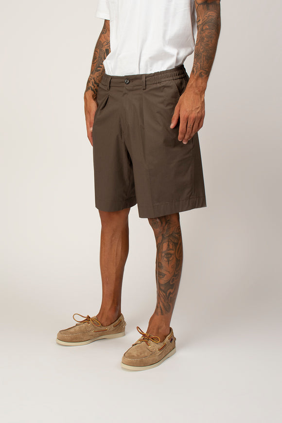  Bermuda Havier In Popeline Be Able Uomo Marrone - 4