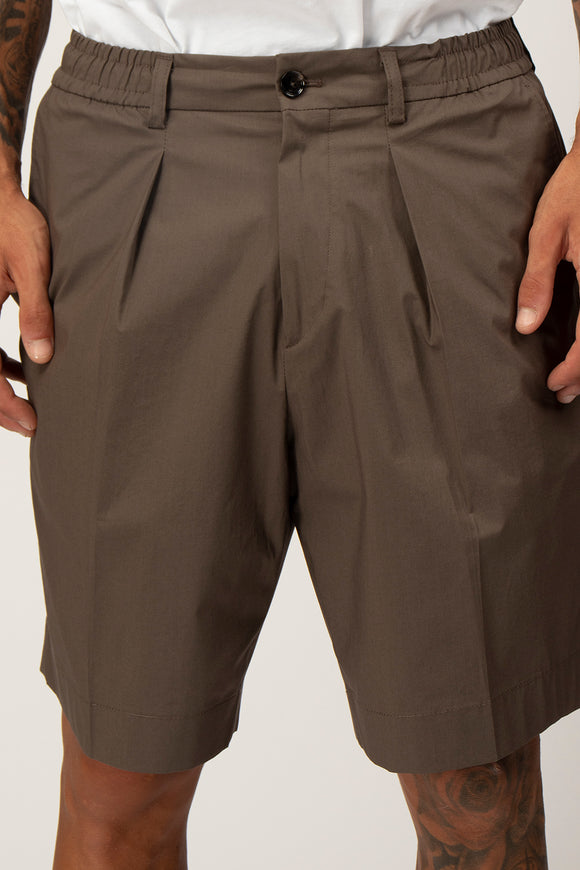  Bermuda Havier In Popeline Be Able Uomo Marrone - 6