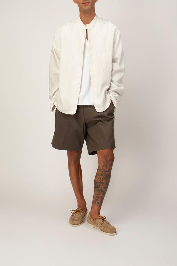  Bermuda Havier In Popeline Be Able Uomo Marrone - 3