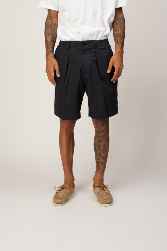  Bermuda Havier In Popeline Be Able Uomo Blu - 2