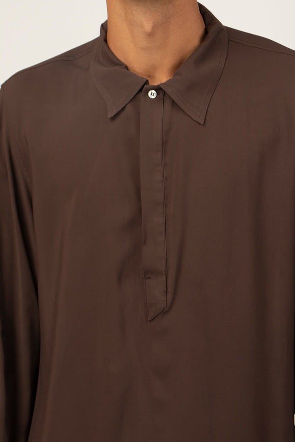  Camicia A Polo Ivrea Officina 36 Uomo Marrone - 6