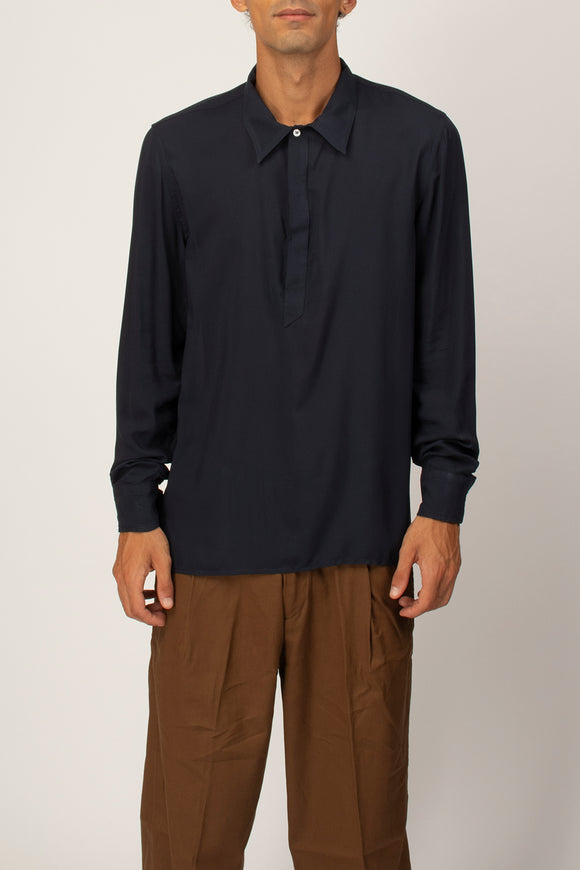  Camicia A Polo Ivrea Officina 36 Uomo Blu - 2