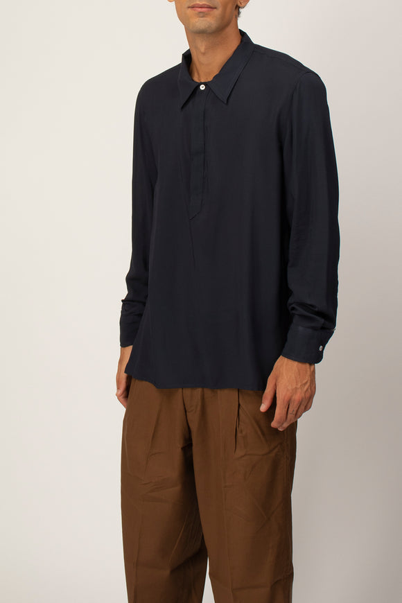  Camicia A Polo Ivrea Officina 36 Uomo Blu - 4