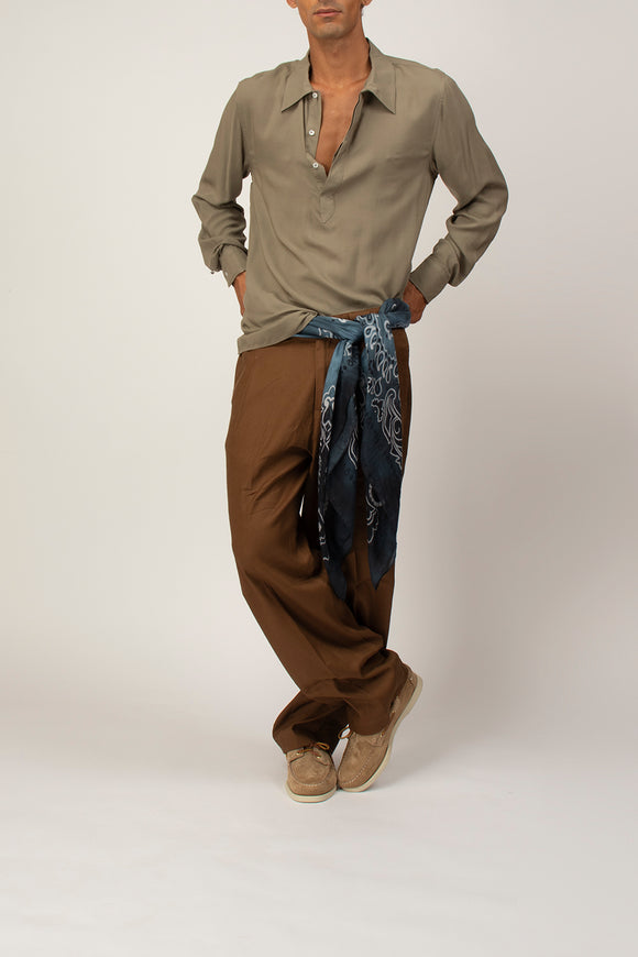  Camicia A Polo Ivrea Officina 36 Uomo Beige - 3