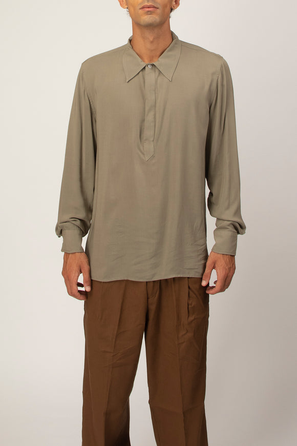  Camicia A Polo Ivrea Officina 36 Uomo Beige - 2