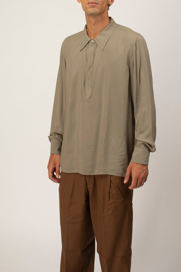  Camicia A Polo Ivrea Officina 36 Uomo Beige - 4