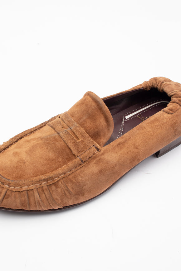  Mocassino Morbido In Suede Lidfort Uomo Beige - 8