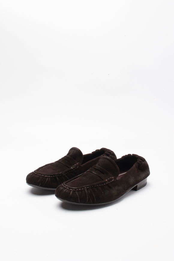  Mocassino Morbido In Suede Lidfort Uomo Marrone - 2