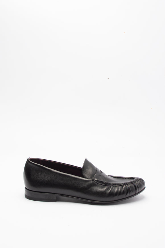  Mocassino Morbido In Nappa Lidfort Uomo Nero - 2