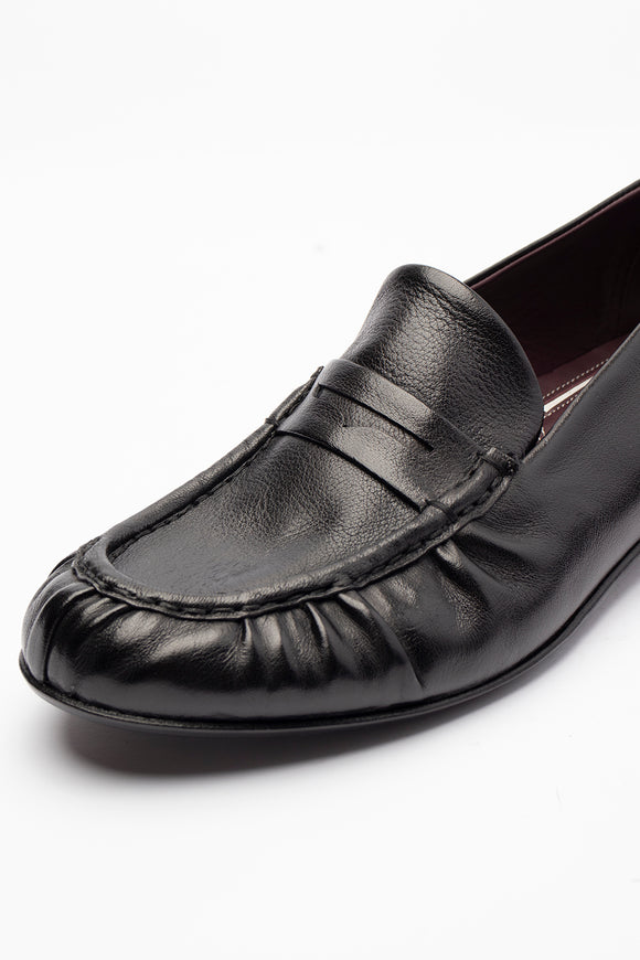  Mocassino Morbido In Nappa Lidfort Uomo Nero - 5