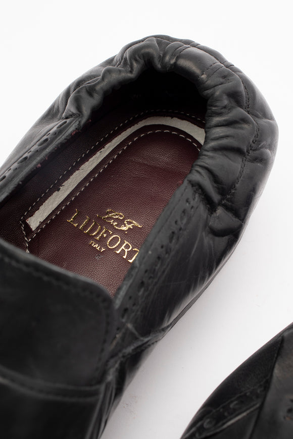  Mocassino Frangia Lidfort Uomo Grigio - 6