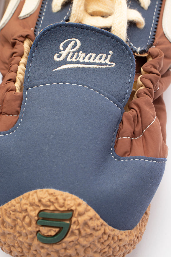  Sneakers 9.01 Corsa Pista Puraai Uomo Marrone - 5