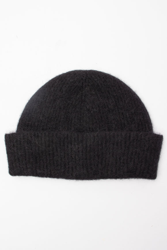  Berretto Bouclé Laneus Uomo Nero - 2