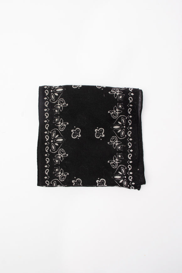  Sciarpina Bandana Destin Uomo Nero - 2