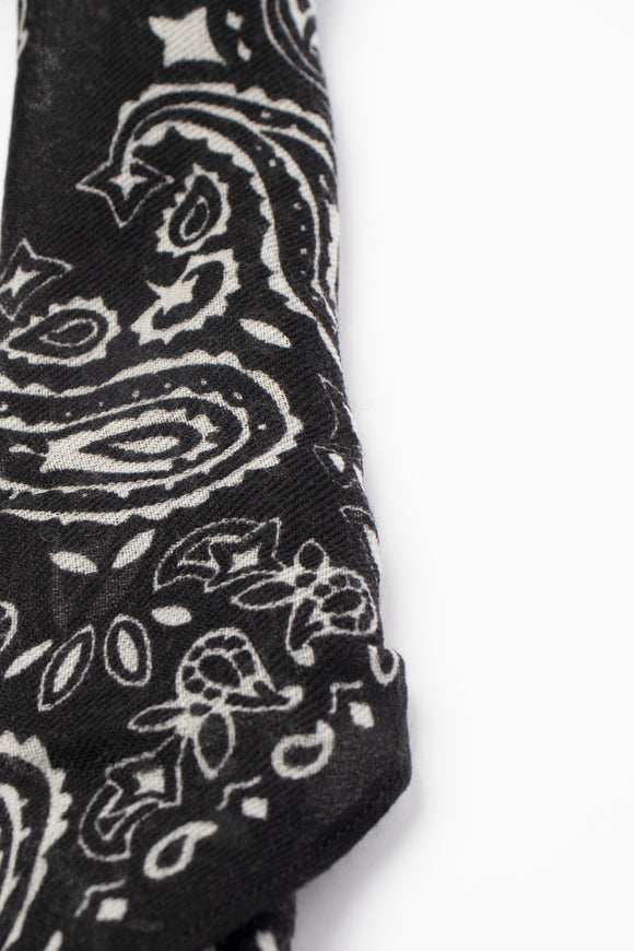  Sciarpina Bandana Destin Uomo Nero - 3