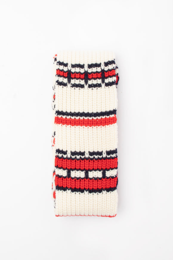  Sciarpina Tricot N°21 Uomo Bianco - 2