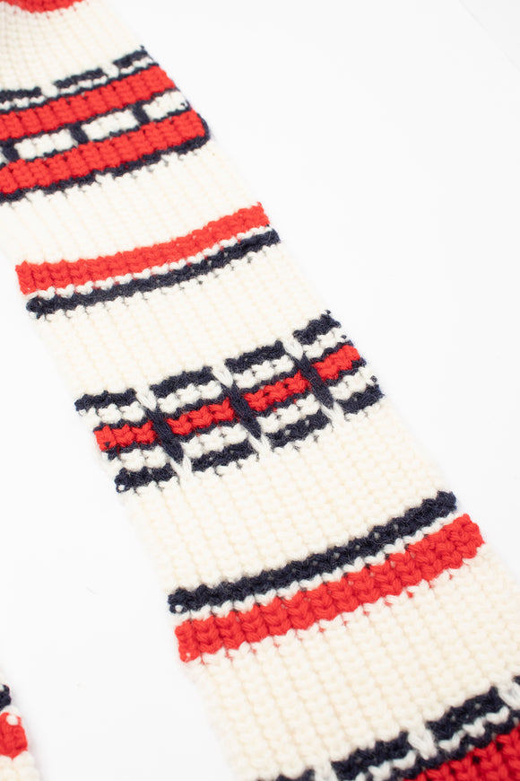  Sciarpina Tricot N°21 Uomo Bianco - 3