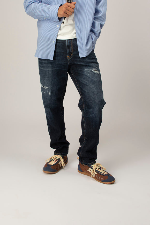  Jeans Paco Rotture Dondup Uomo Blu - 1