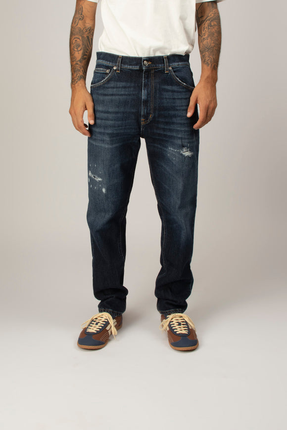  Jeans Paco Rotture Dondup Uomo Blu - 2