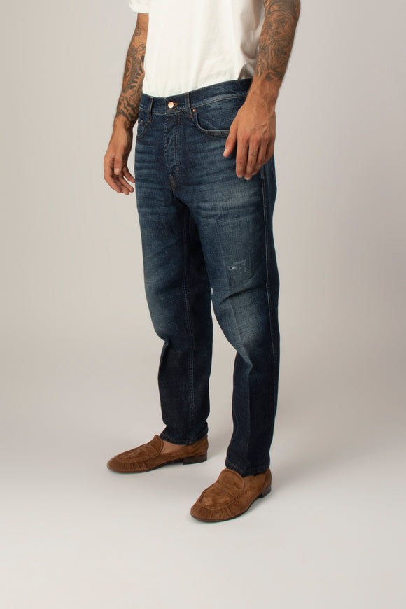  Jeans Seoul Rammendi Don The Fuller Uomo Blu - 4