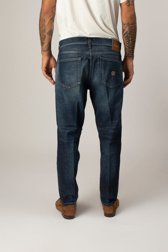  Jeans Seoul Rammendi Don The Fuller Uomo Blu - 5