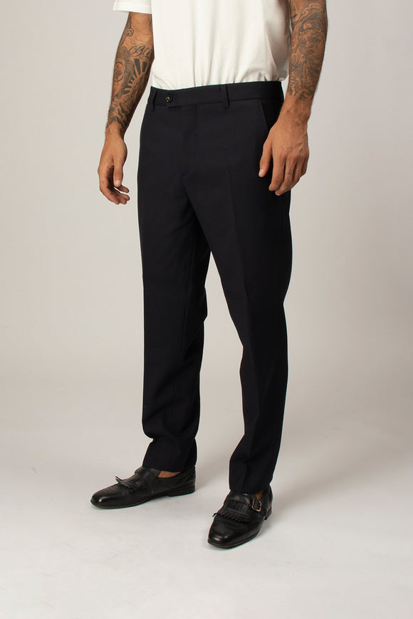  Pantalone John In Lana Be Able Uomo Blu - 4