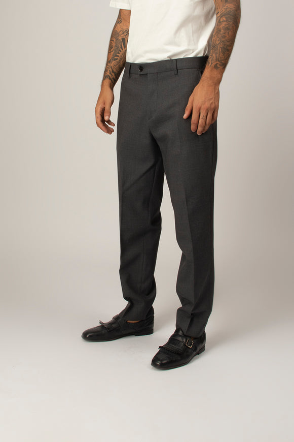  Pantalone John In Lana Be Able Uomo Grigio - 4