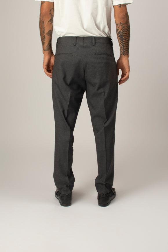  Pantalone John In Lana Be Able Uomo Grigio - 5