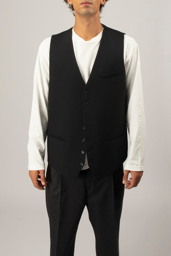  Gilet Over Lacci Reveres 1949 Uomo Nero - 2