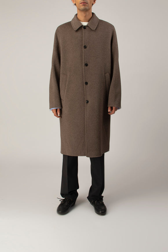  Cappotto Double Grifoni Uomo Beige - 2