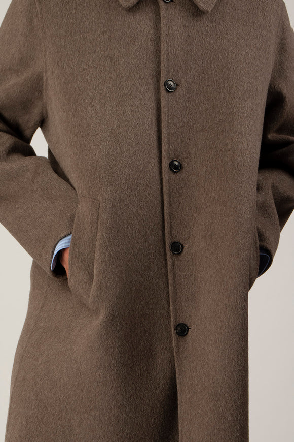  Cappotto Double Grifoni Uomo Beige - 5
