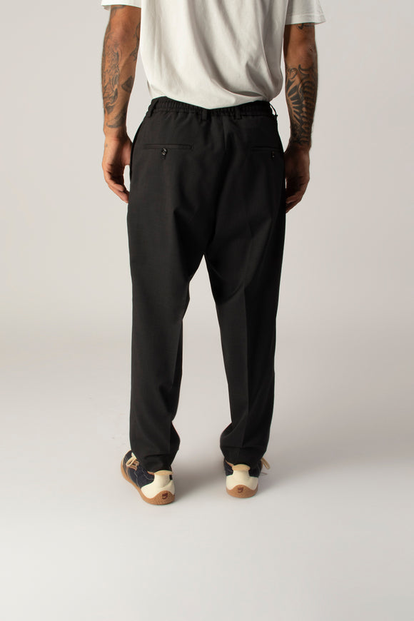  Pantalone Dominique In Tela Di Lana Be Able Uomo Grigio - 5