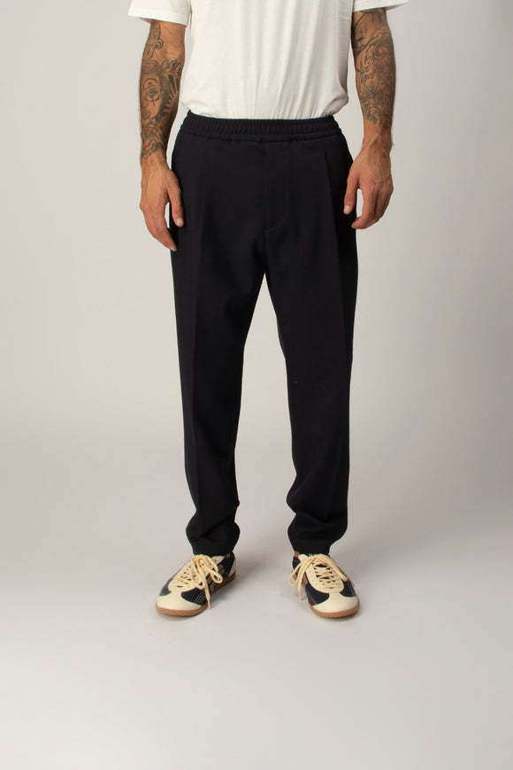  Pantalone Baddy In Lana Be Able Uomo Blu - 2