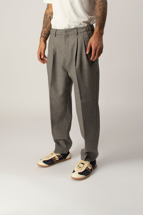  Pantalone Sato Pied De Poule Be Able Uomo Grigio - 4