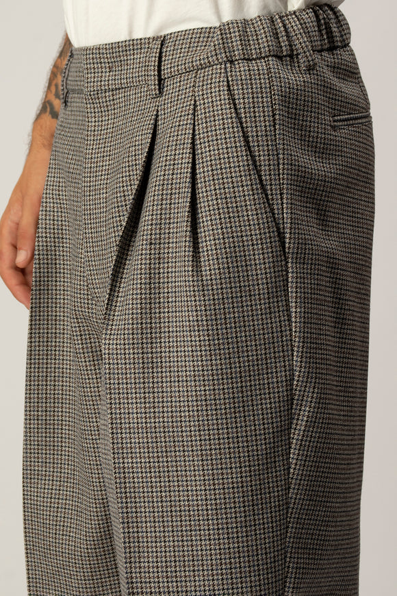  Pantalone Sato Pied De Poule Be Able Uomo Grigio - 6