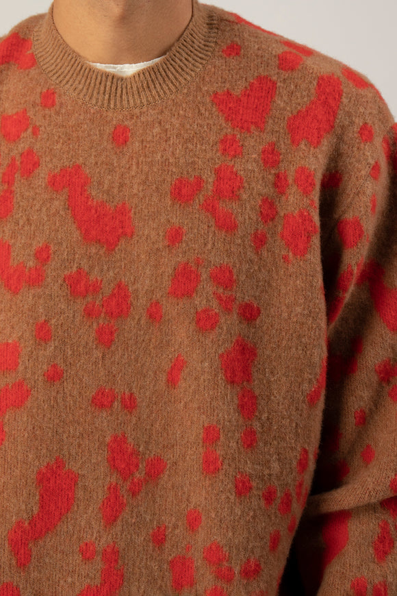  Maglia Bolle Jacquard N°21 Uomo Beige - 6